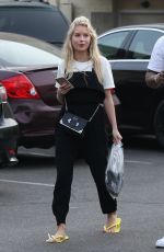 SOFIE RICHIE and LOTTIE MOSS Leaves Nail Salon in Beverly Hills 02/09/2018