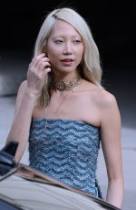 SOO JOO PARK at Chanel Forest Runway Show in Paris 03/06/2018