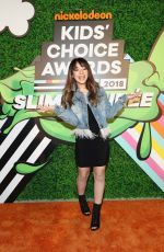 SOPHIA MONTERO at 2018 Kids’ Choice Awards in Inglewood 03/24/2018