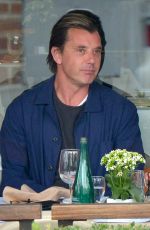 SOPHIA THOMALLA and Gavin Rossdale at Via Alloro in Beverly Hills 03/07/2018