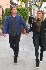 SOPHIA THOMALLA and Gavin Rossdale at Via Alloro in Beverly Hills 03/07/2018