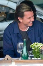 SOPHIA THOMALLA and Gavin Rossdale at Via Alloro in Beverly Hills 03/07/2018