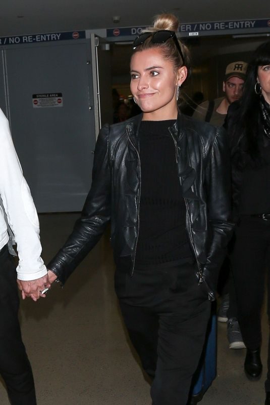 SOPHIA THOMALLA at Los Angeles International Airport 03/26/2018