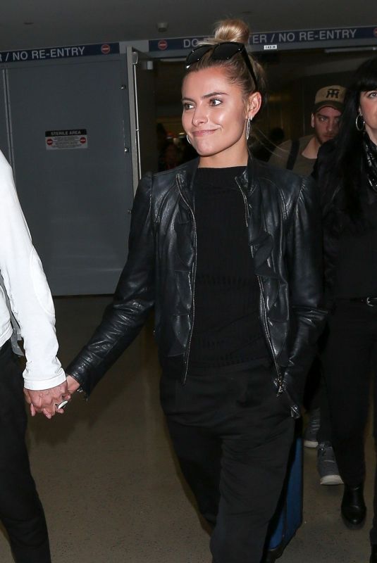 SOPHIA THOMALLA at Los Angeles International Airport 03/26/2018