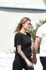SOPHIA THOMALLA Out in Los Angeles 03/08/2018