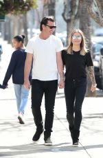SOPHIA THOMALLA Out in Los Angeles 03/08/2018