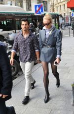 SOPHIE TURNER and Joe Jonas Out Shopping in Paris 03/05/2018