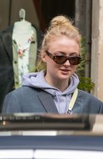 SOPHIE TURNER and Joe Jonas Out Shopping in Paris 03/05/2018