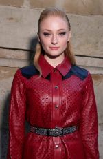 SOPHIE TURNER at Louis Vuitton Fashion Show in Paris 03/06/2018