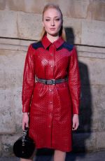 SOPHIE TURNER at Louis Vuitton Fashion Show in Paris 03/06/2018