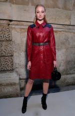 SOPHIE TURNER at Louis Vuitton Fashion Show in Paris 03/06/2018