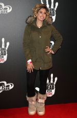 STACEY SOLOMON at The Walking Dead: The Ride Media Night at Thorpe Park in London 03/29/2018