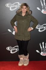 STACEY SOLOMON at The Walking Dead: The Ride Media Night at Thorpe Park in London 03/29/2018