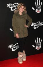 STACEY SOLOMON at The Walking Dead: The Ride Media Night at Thorpe Park in London 03/29/2018