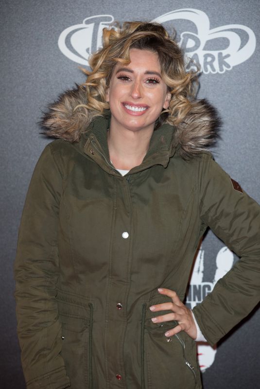 STACEY SOLOMON at The Walking Dead: The Ride Media Night at Thorpe Park in London 03/29/2018