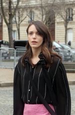 STACY MARTIN at Miu Miu Show at Paris Fashion Week 03/06/2018