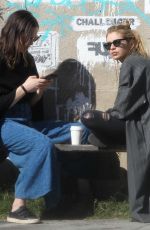 STELLA MAXWELL Out for Coffee at Gjelina in Los Angeles 03/01/2018