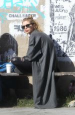 STELLA MAXWELL Out for Coffee at Gjelina in Los Angeles 03/01/2018
