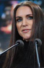 STEPHANIE MCMAHON at WWE Press Conference at Met Life Stadium in East Rutherford 03/16/2018