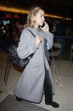 SUKI WATERHOUSE at LAX Airport in Los Angeles 03/29/2018