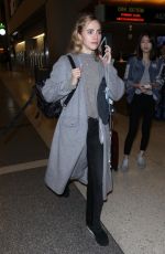 SUKI WATERHOUSE at LAX Airport in Los Angeles 03/29/2018