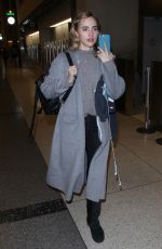 SUKI WATERHOUSE at LAX Airport in Los Angeles 03/29/2018