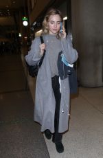 SUKI WATERHOUSE at LAX Airport in Los Angeles 03/29/2018