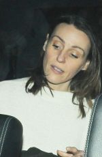 SURANNE JONES Night Out in London 03/30/2018