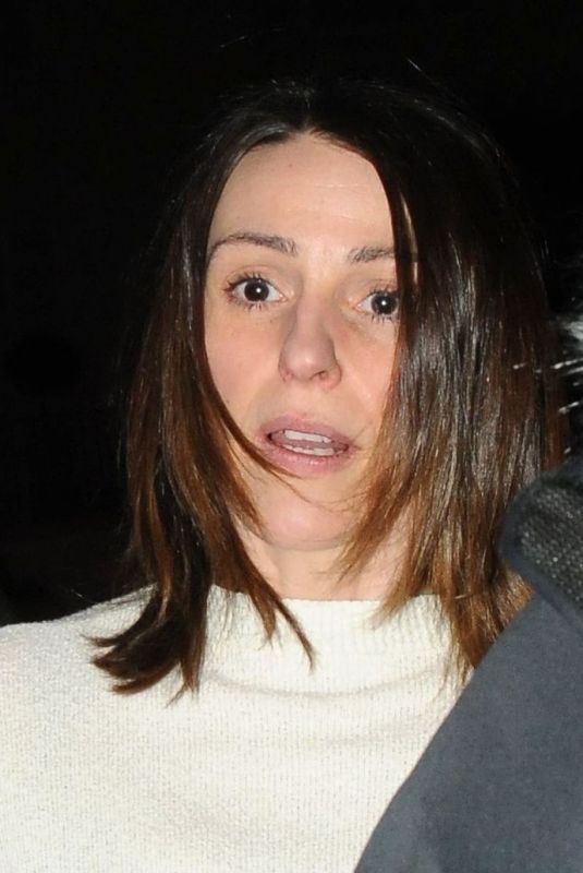SURANNE JONES Night Out in London 03/30/2018