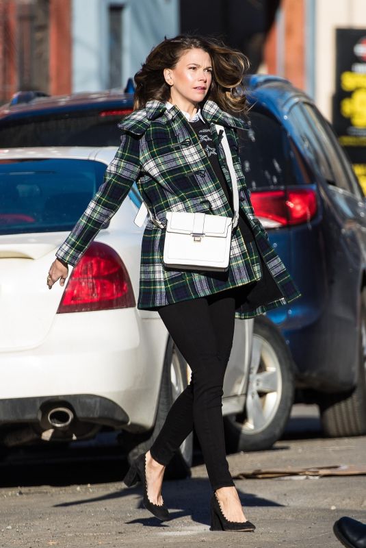 SUTTON FOSTER on the Set of Younger in New York 06/26/2018