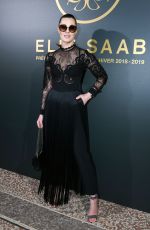SVEVA ALVITI at Elie Saab Show at Paris Fashion Week 03/03/2018