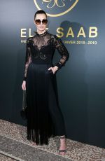 SVEVA ALVITI at Elie Saab Show at Paris Fashion Week 03/03/2018