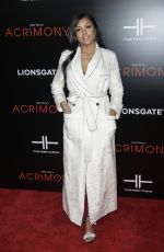 TARAJI P. HENSON at Acrimony Premiere in New York 03/27/2018