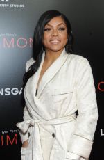 TARAJI P. HENSON at Acrimony Premiere in New York 03/27/2018