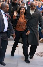 TARAJI P. HENSON Leaves AOL Build Series in New York 03/26/2018