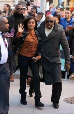 TARAJI P. HENSON Leaves AOL Build Series in New York 03/26/2018