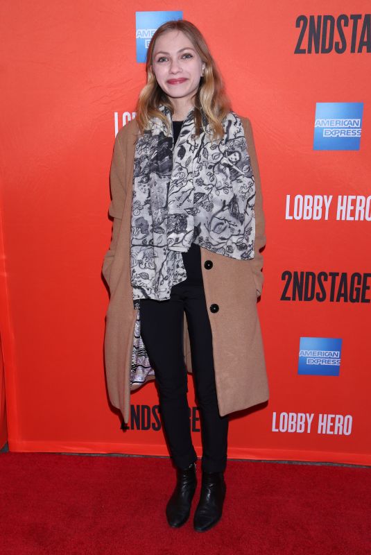 TAVI GEVINSON at Lobby Hero Broadway Opening Night in New York 03/26/2018