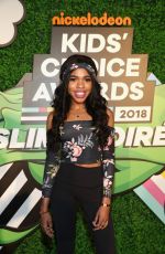 TEALA DUNN at Nickelodeon Kids’ Choice Awards Slime Soiree in Venice 03/23/2018