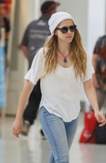 TERESA PALEMR at Airport in Adelaide 03/26/2018