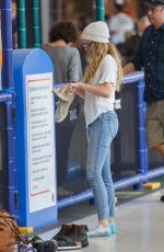 TERESA PALEMR at Airport in Adelaide 03/26/2018