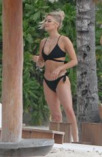 TESS JANTSCHEK, NONNY MULHOLLAND, NATASHA OAKLEY, DEVIN BRUGMAN and MCKENNA BERKLEY on the Set of a Photoshoot in Tulum 03/26/2018