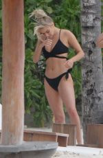 TESS JANTSCHEK, NONNY MULHOLLAND, NATASHA OAKLEY, DEVIN BRUGMAN and MCKENNA BERKLEY on the Set of a Photoshoot in Tulum 03/26/2018