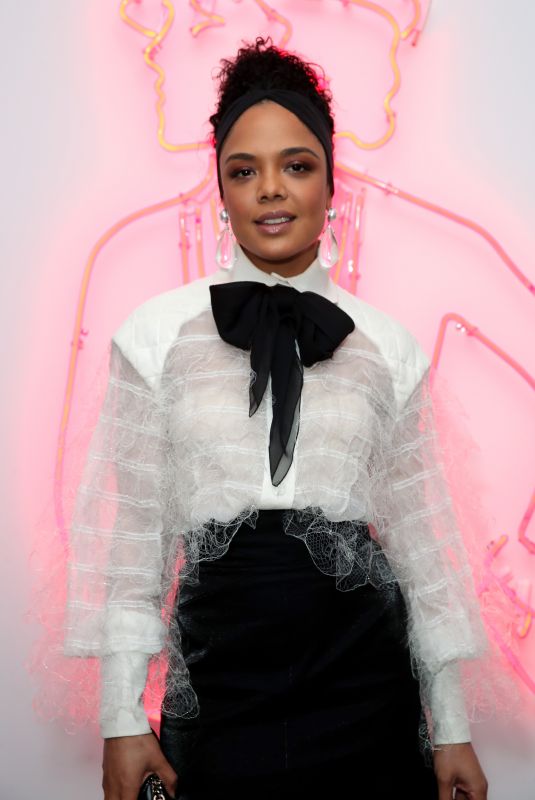 TESSA THOMPSON at Chanel Pre-Oscars Event in Los Angeles 02/28/2018