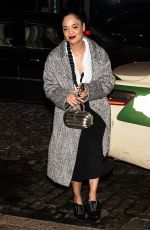 TESSA THOMPSON Out for Dinner at Zahav Restaurant in Philadelphia 03/28/2018