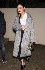 TESSA THOMPSON Out for Dinner at Zahav Restaurant in Philadelphia 03/28/2018