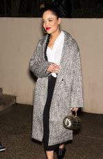 TESSA THOMPSON Out for Dinner at Zahav Restaurant in Philadelphia 03/28/2018