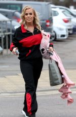 The Only Way is Essex on the Set of Easter Special in Essex 03/22/2018