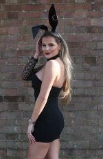 The Only Way is Essex on the Set of Easter Special in Essex 03/22/2018