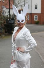 The Only Way is Essex on the Set of Easter Special in Essex 03/22/2018