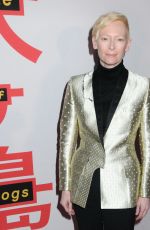 TILDA SWINTON at Isle of Dogs Premiere in New York 03/20/2018